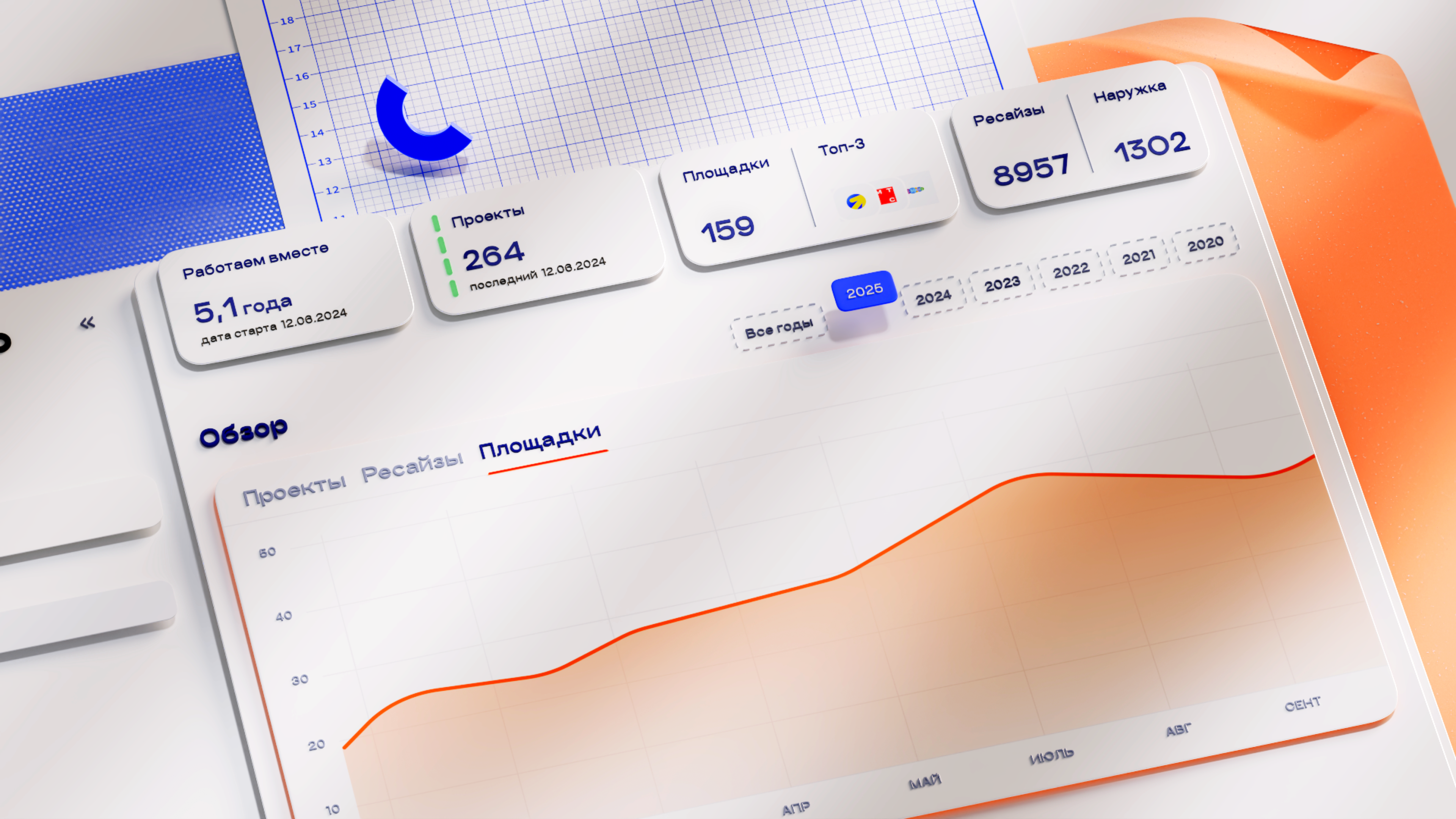 3D-шоурил личного кабинета для клиентов TOLKUNOV